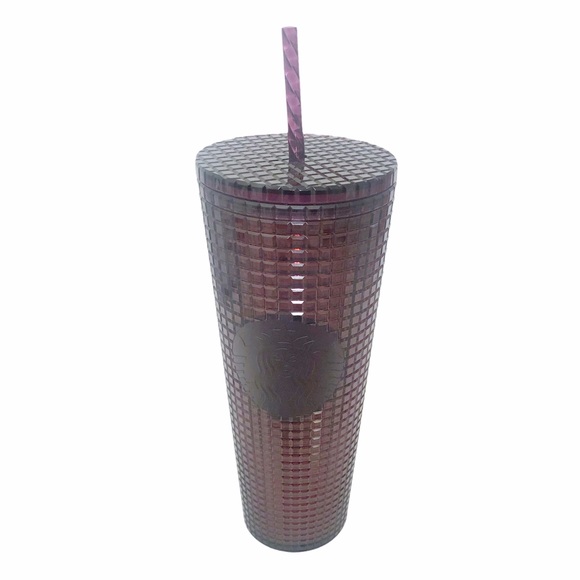 NWT 2020 Starbucks Holiday Tumbler Disco Ball Plum